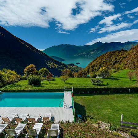 Beautiful Chalet With Swimming Pool In Lombardy Villa Marone Dış mekan fotoğraf