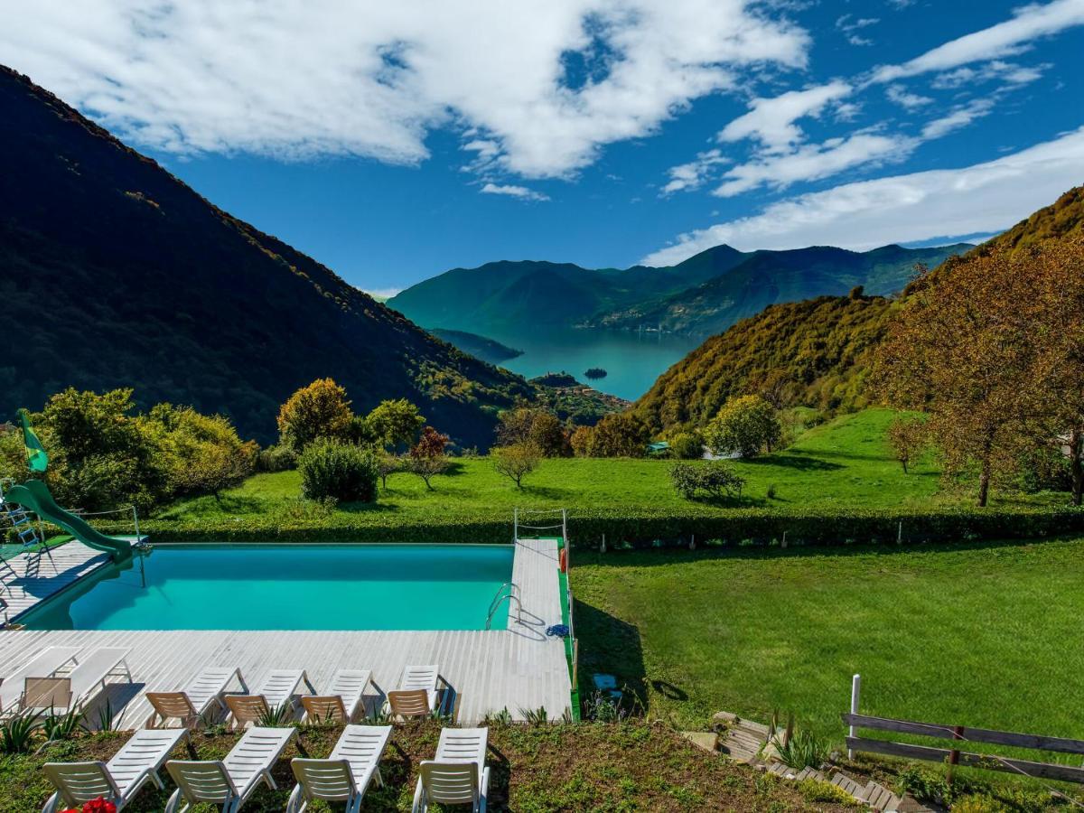 Beautiful Chalet With Swimming Pool In Lombardy Villa Marone Dış mekan fotoğraf
